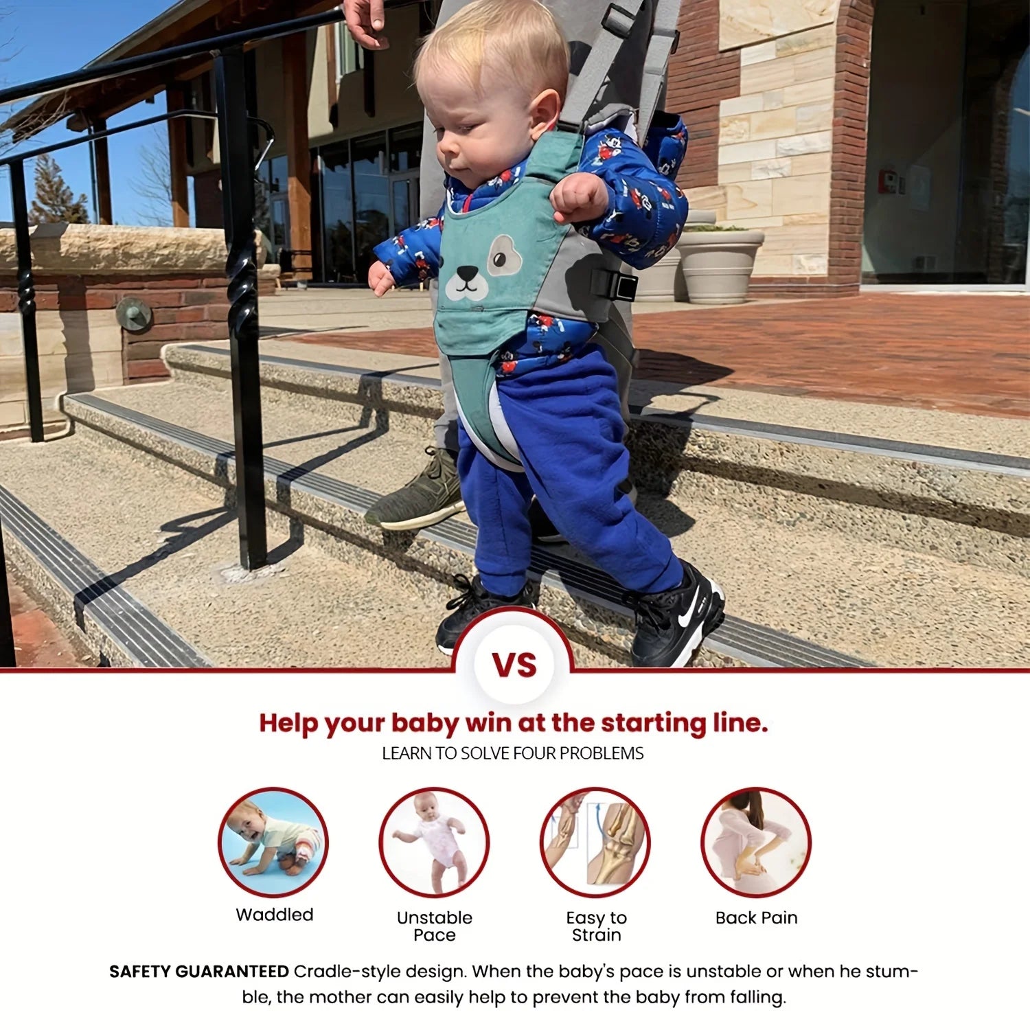 Baby Walking Harness Handheld